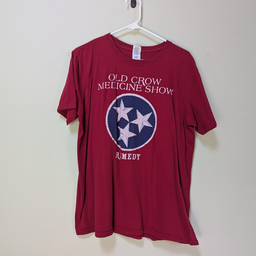 Old Crow Medicine Show Red T-Shirt